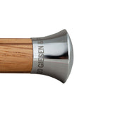 G&F Timor 1920 Open Comb Safety Razor Zebrano Wood Handle 100mm