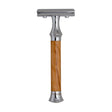 G&F Timor 1920 Safety Razor Olive Wood Handle 100mm