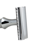 G&F Timor 1920 Safety Razor Walnut Wood Handle 100mm