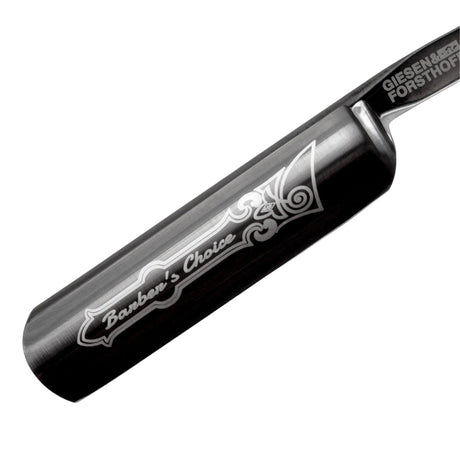 G&F Timor Barber’s Choice Straight Razor 5/8 Carbon Steel Carbon Aluminum Scales