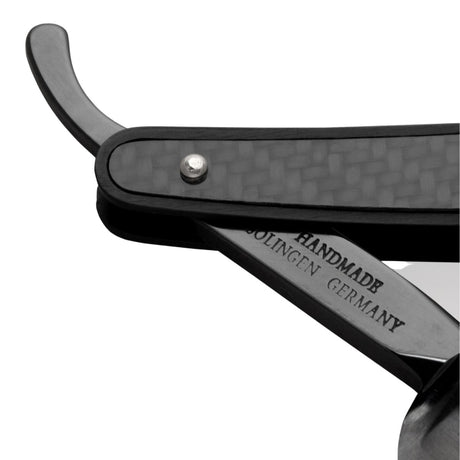 G&F Timor Barber’s Choice Straight Razor 5/8 Carbon Steel Carbon Aluminum Scales