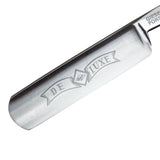 G&F Timor Deluxe Straight Razor 5/8 Carbon Steel Olive Wood Scales
