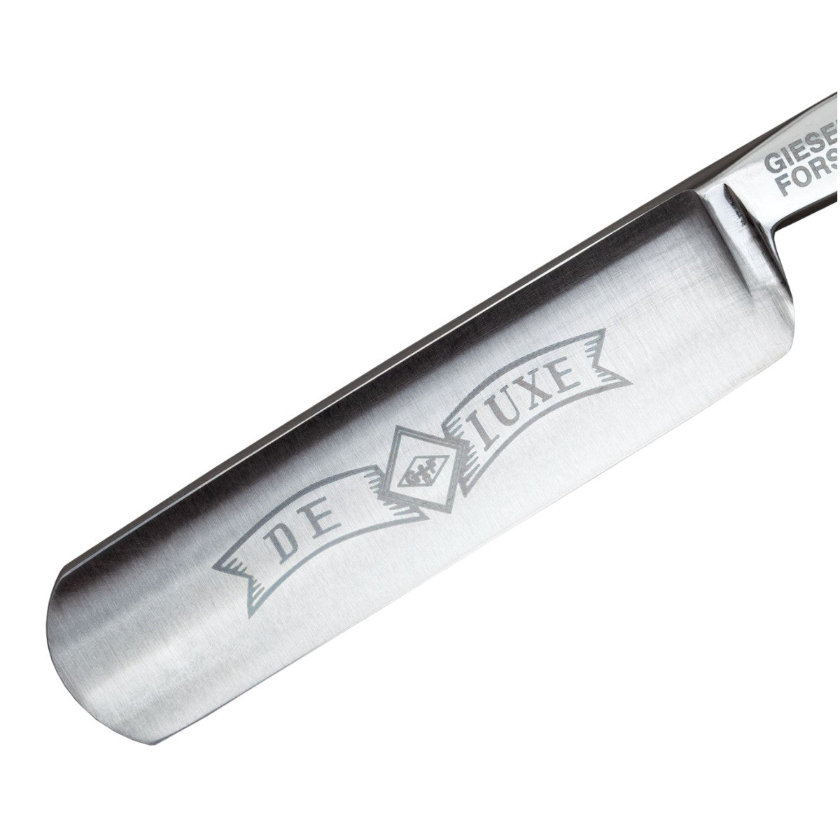 G&F Timor Deluxe Straight Razor 5/8 Stainless Steel Horn Scales