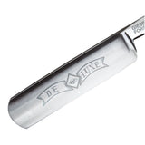 G&F Timor Deluxe Straight Razor 5/8 Stainless Steel Horn Scales