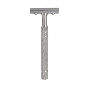 G&F Timor Gentle Shaver Closed Comb Safety Razor Stainless Steel Handle 100mm

