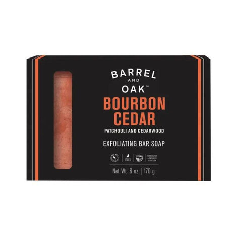 Gentleman's Hardware - Bourbon Cedar - Exfoliating Bar Soap - 6oz