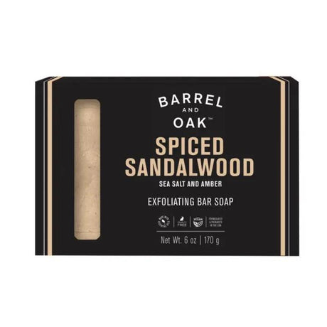 Gentleman's Hardware - Spiced Sandalwood - Exfoliating Bar Soap - 6oz