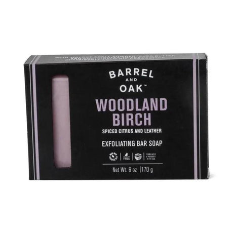 Gentleman's Hardware - Woodland Birch - Exfoliating Bar Soap - 6oz