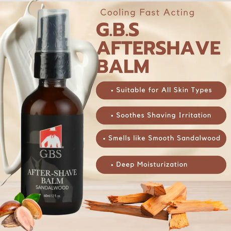 Gents Fine Grooming Sandalwood Aftershave Balm – 2 oz
