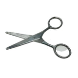Gents Fine Grooming Stainless Steel Beard, Nose, Mustache & Eyebrow Scissors – 4"