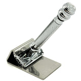 The GoodFellas Smile - Stainless Steel Safety Razor Stand - Holds 1 DE Razor