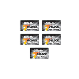 Gillette 7 O'Clock Black Super Platinum Double Edge Razor Blades