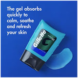 Gillette After Shave Gel for Men Sensitive Skin 2.5oz