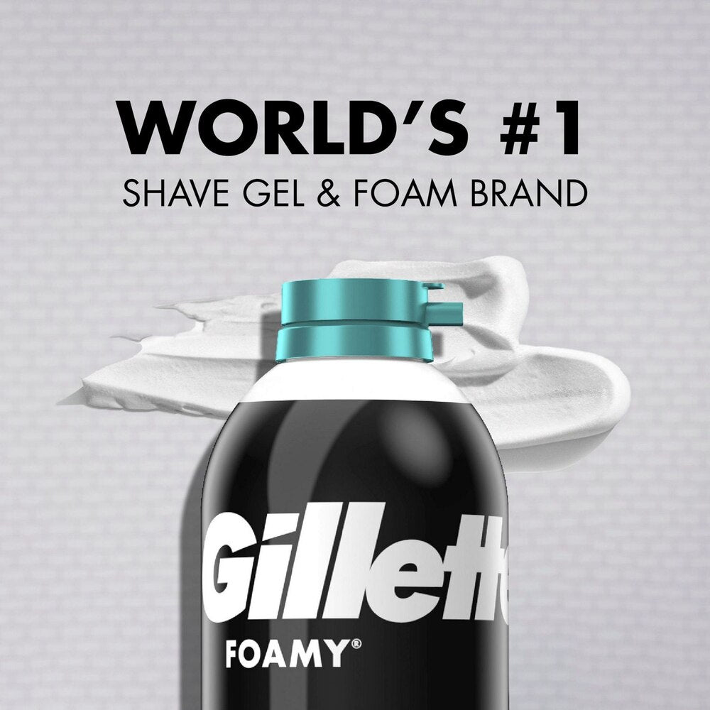 Gillette Foamy Shaving Cream Sensitive Skin Formula 11oz