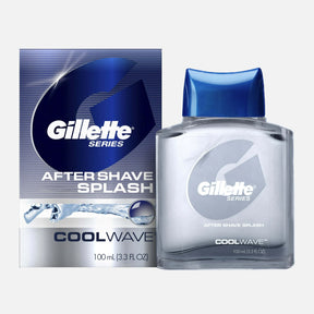 Gillette Series Cool Wave Aftershave Splash for Men 3.3oz