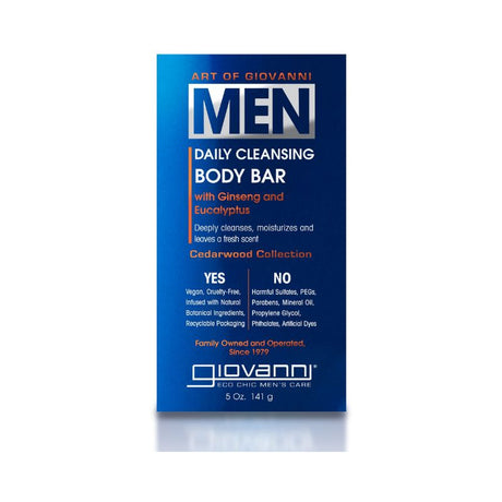 Giovanni - Cleansing Body Bar with Cedarwoood - 5oz