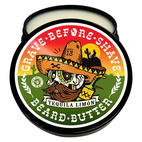 Grave Before Shave Tequila Limon Beard Butter – 4 oz