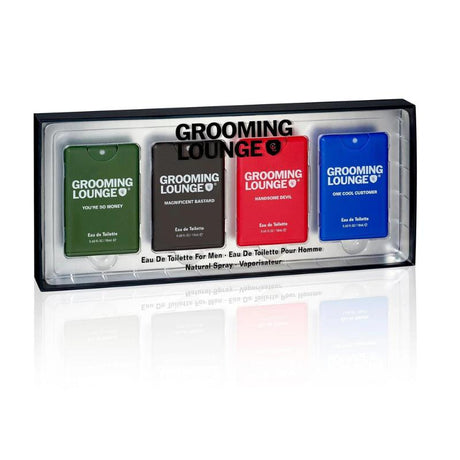 Grooming Lounge - 4-Piece Pocket Spray Gift Set - Men's Fragrance