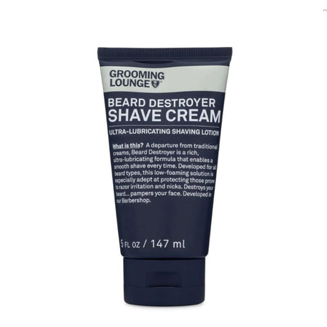 Grooming Lounge - Beard Destroyer - Shave Cream - Ultra Lubricating - Smooth Shave