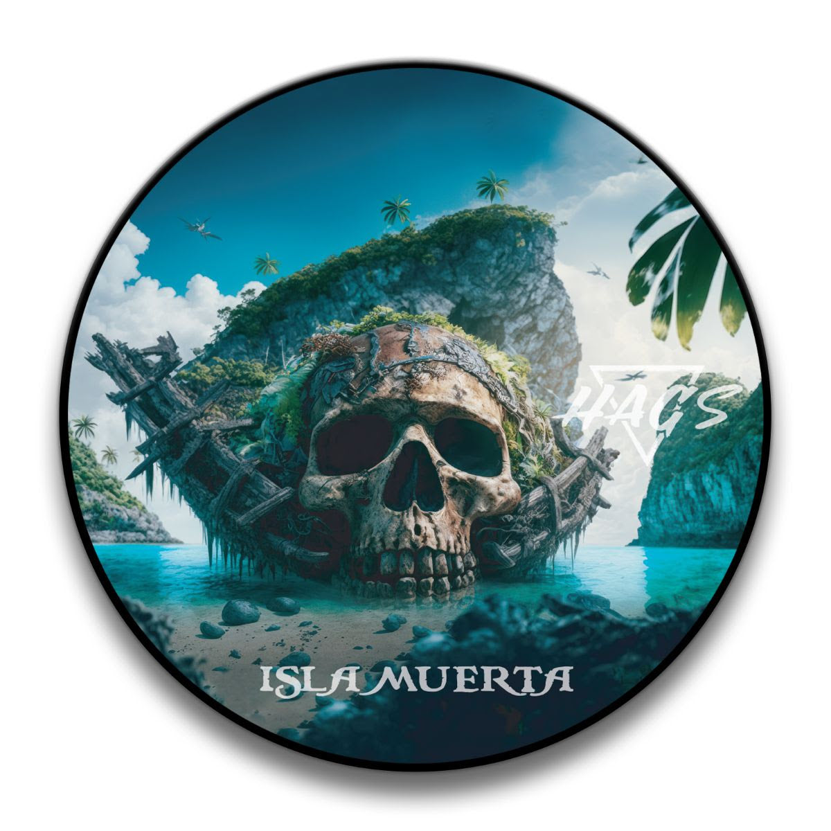 HAGS - Isla Muerta - Artisan Shave Soap - 4oz