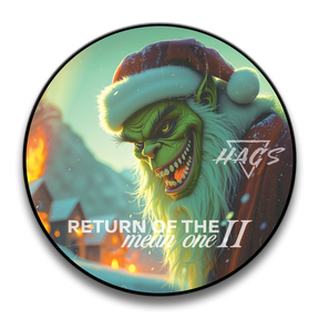 HAGS Return Of The Mean One II Christmas Special Edition Shaving Soap 4oz