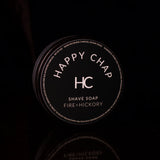 Happy Chap Fire + Hickory Shaving Soap 4oz