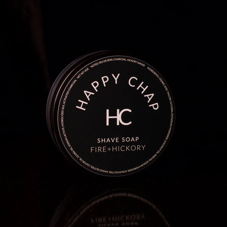 Happy Chap Fire + Hickory Shaving Soap 4oz