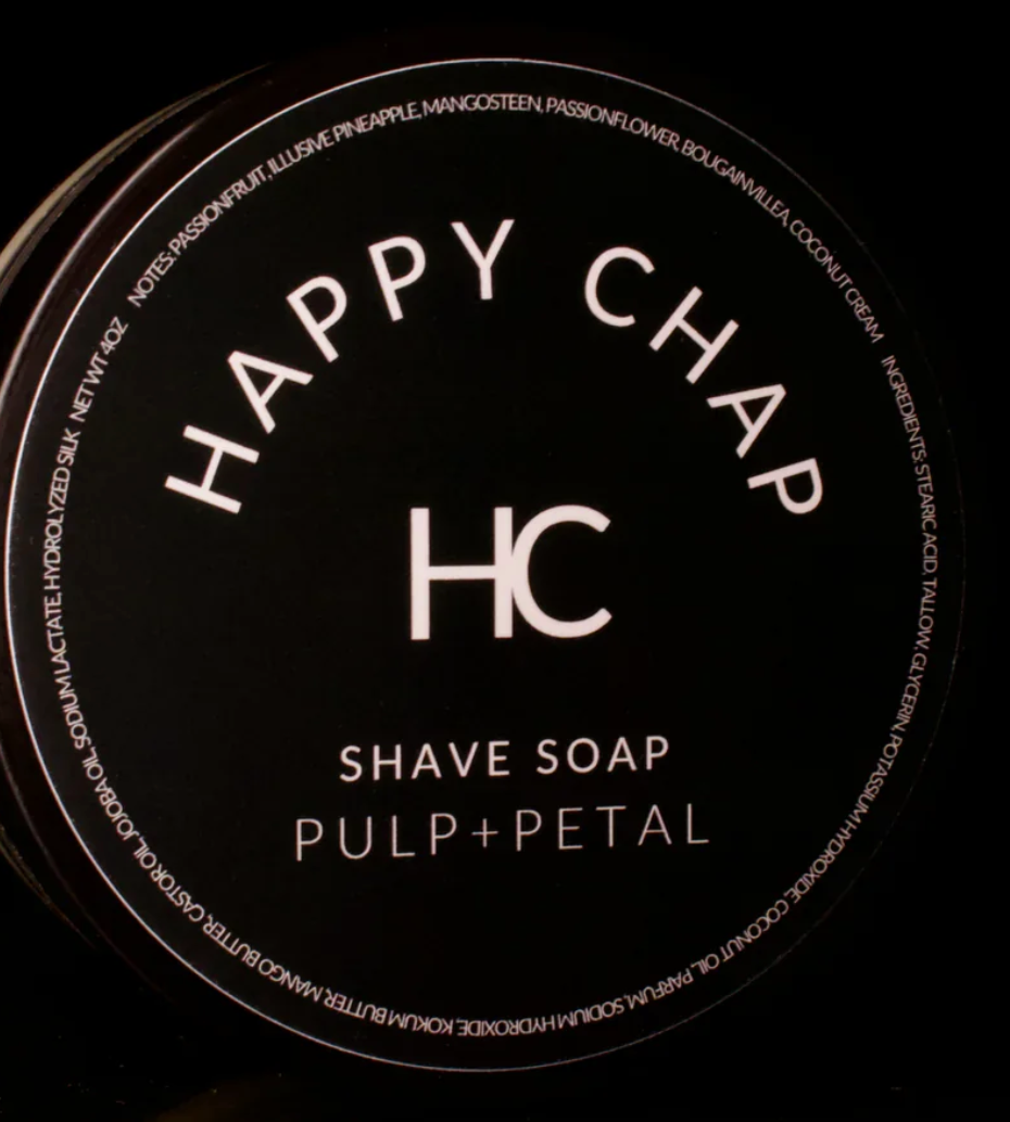 Happy Chap Shave Soap Sample 1/4oz