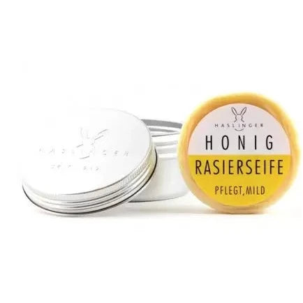 Haslinger - Honey Shaving Soap in Case - 60g