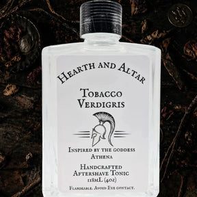 Hearth & Altar Tobacco Verdigris Aftershave Tonic 4oz