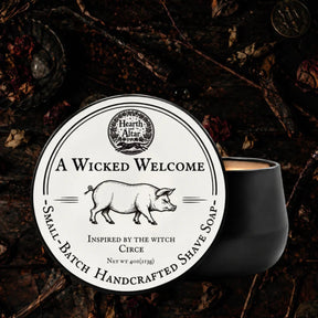 Hearth and Altar A Wicked Welcome Shave Soap 4oz