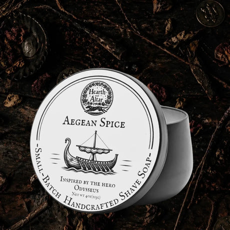 Hearth and Altar Aegean Spice Shave Soap 4oz
