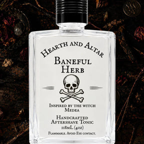 Hearth and Altar Baneful Herb Aftershave Tonic 4oz
