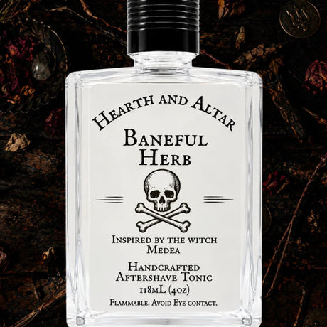 Hearth and Altar Baneful Herb Aftershave Tonic 4oz