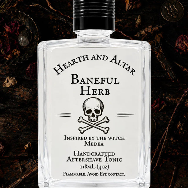 Hearth and Altar Baneful Herb Aftershave Tonic 4oz