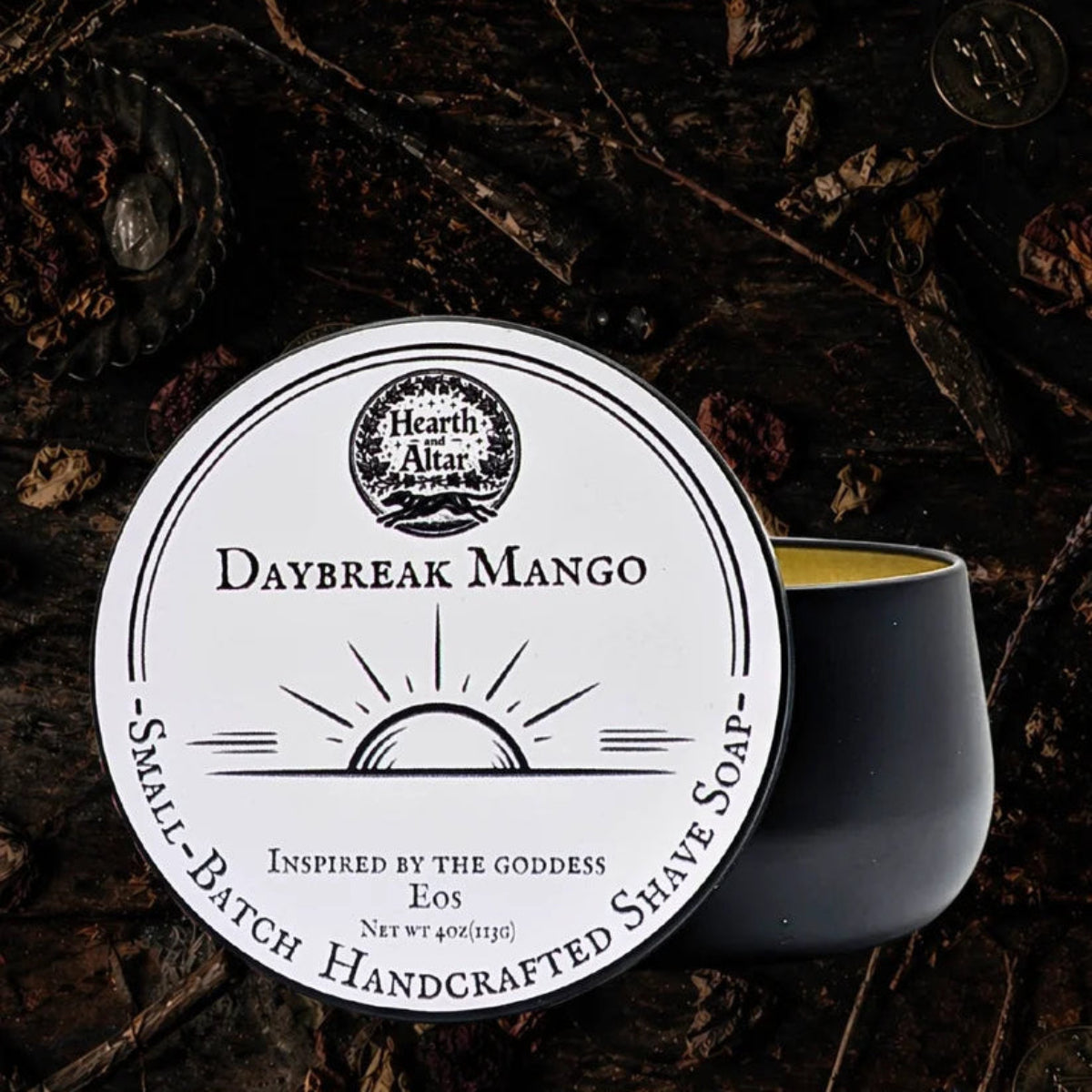 Hearth and Altar Daybreak Mango Shave Soap 4oz