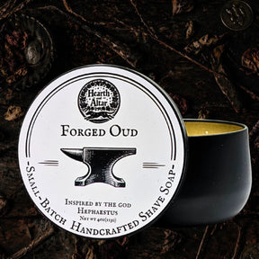 Hearth and Altar Forged Oud Shave Soap 4oz