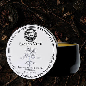 Hearth and Altar Scared Vine Shave Soap 4oz