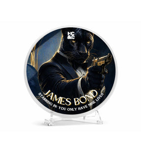 Hendrix Classics & Co. James Bond Starring in: You Only Have Nine Lives Shaving Soap 4oz