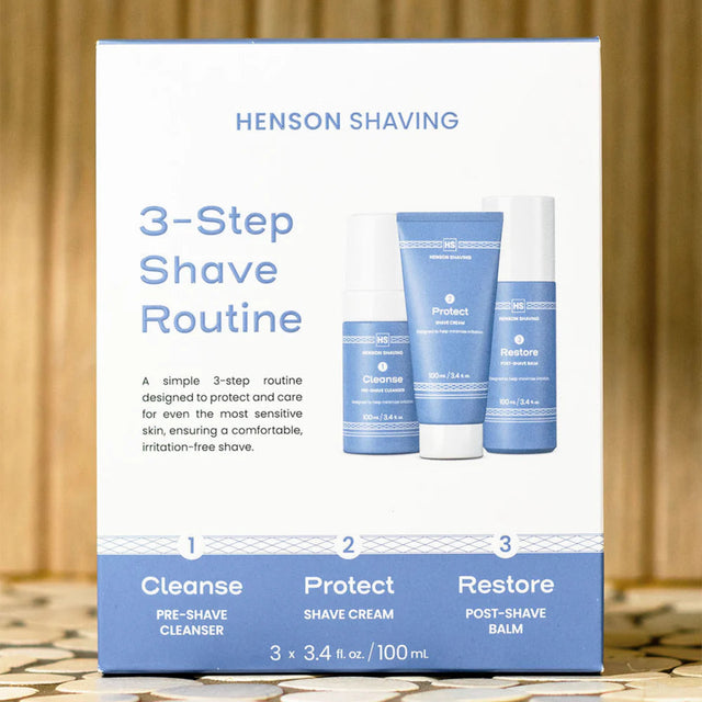 Henson Shaving 3-Step Shave Routine