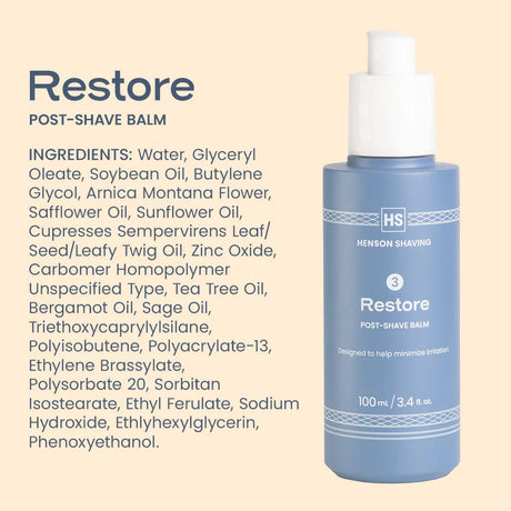 Henson Shaving Restore Post-Shave Balm 100ml