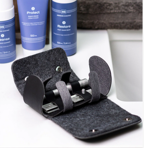 Henson Shaving Safety Razor Travel Case