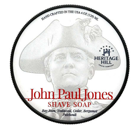 Heritage Hill Shave Company John Paul Jones Shave Soap 4oz