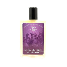 Heritage Hill Shave Company Midnight Ride Aftershave Splash 100ml