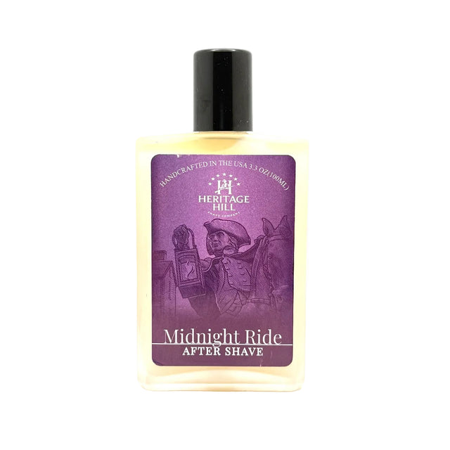 Heritage Hill Shave Company Midnight Ride Aftershave Splash 100ml