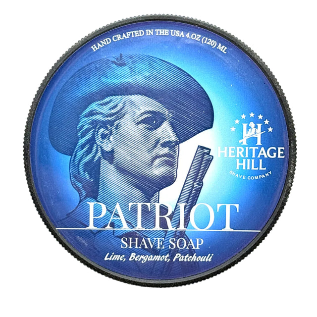 Heritage Hill Shave Company Patriot Shave Soap 4oz