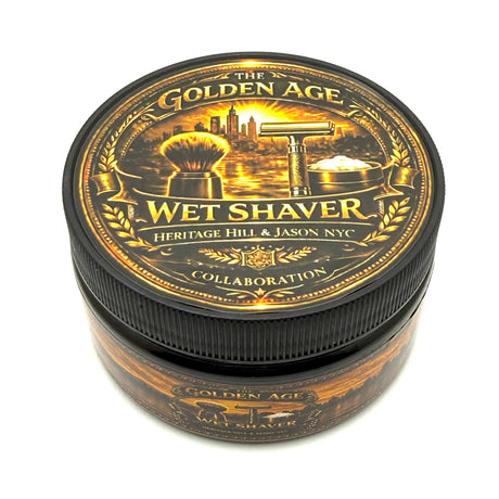 Heritage Hill Shave Company The Golden Age Wet Shaver Shave Soap 4oz