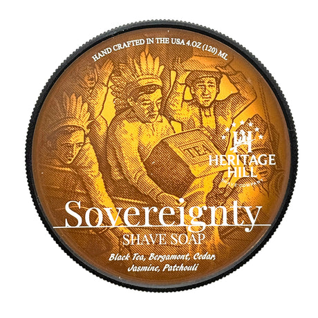 Heritage Hill Shave Company Sovereignty Shave Soap 4oz