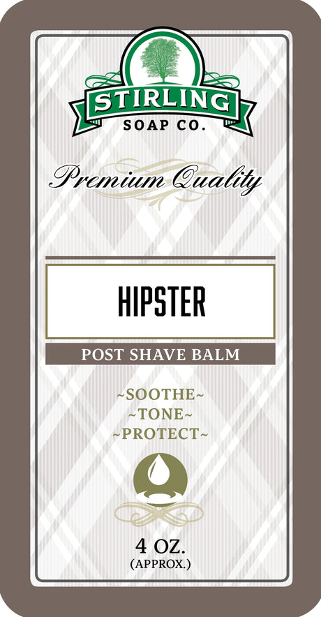 Stirling Soap Company - Hipster - Post-Shave Balm - 4oz