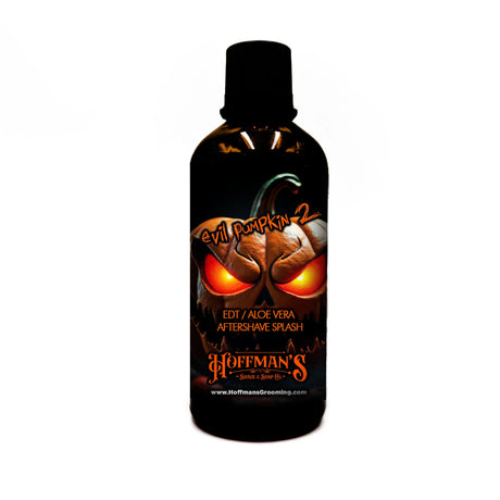 Hoffman's Evil Pumpkin 2 Limited Halloween Edition EDT Aloe Vera Aftershave Splash 100ml